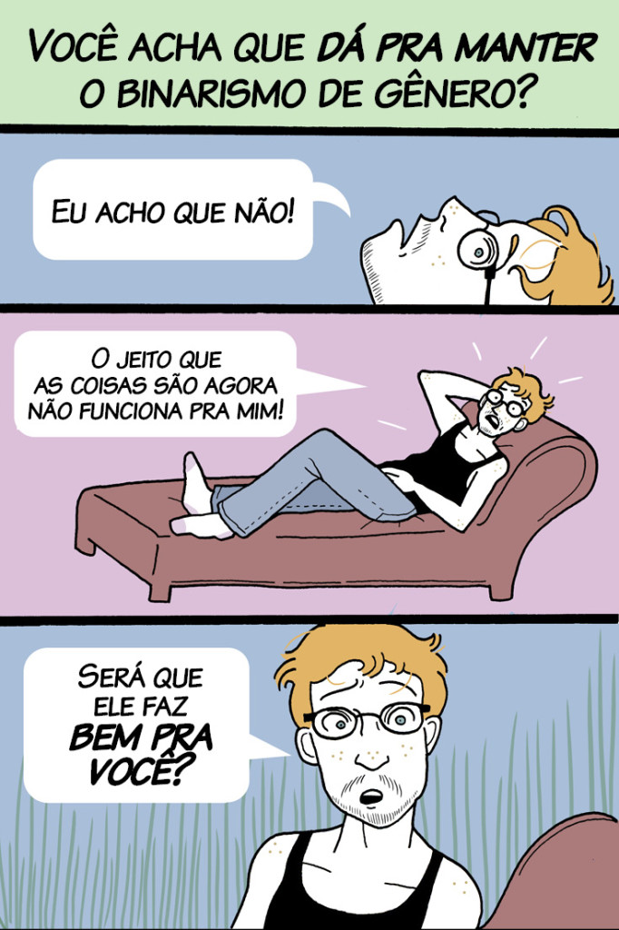 Está na hora de acabar com o binarismo de gênero Lado Bi