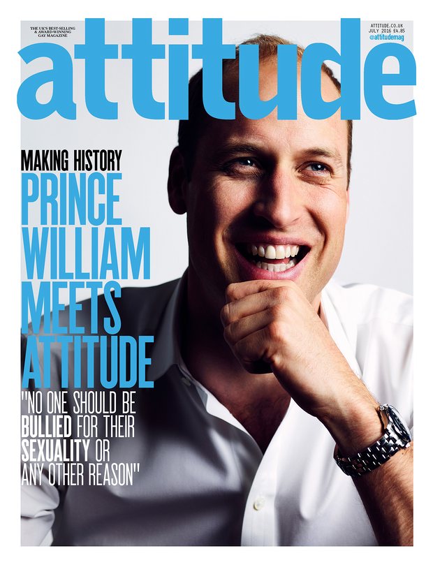 Capa da revista Attitude de julho/2016