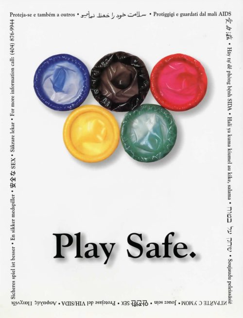 Play Safe - Jogos Olímpicos Atlanta 1996