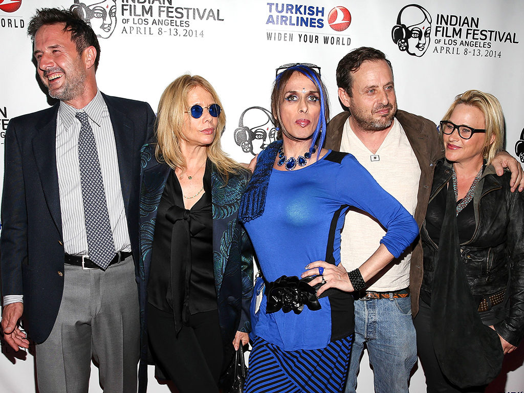 David Arquette, Rosanna Arquette, Alexis Arquette, Richmond Arquette, e Patricia Arquette, em 2014.