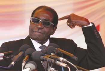 Robert Mugabe, ex-ditador do Zimbábue