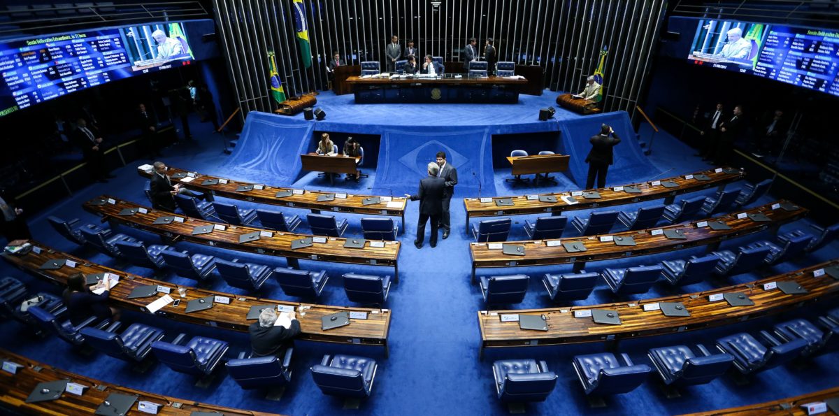 21/06/2017- Brasília- DF, Brasil- Sessão deliberativa extraordinária no plenário do Senado Foto: Marcelo Camargo/Agência Brasil